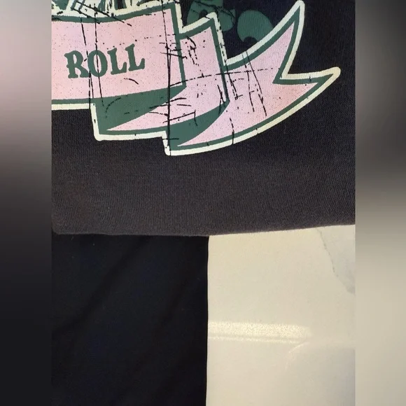 H&M Rolling Stones Dark Grey Sweatshirt, fits S/M. - Picture 7 of 11